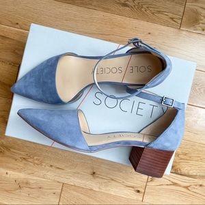 Sole Society Katarina Suede Heels
